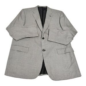 Brioni Ravello Sport Coat 58R Men's Two Button Wool Silk Jacket Italy